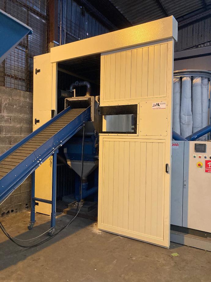 J2A Concept Cabine acoustique sur broyeur