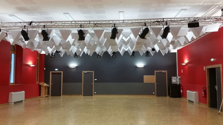 J2A Concept Traitement acoustique architectural salle de danse