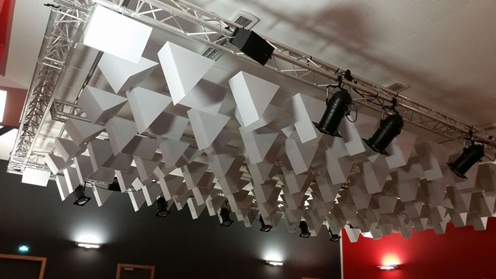 J2A Concept Traitement acoustique architectural salle de danse